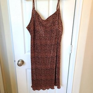 Cheetah Ridged Dress